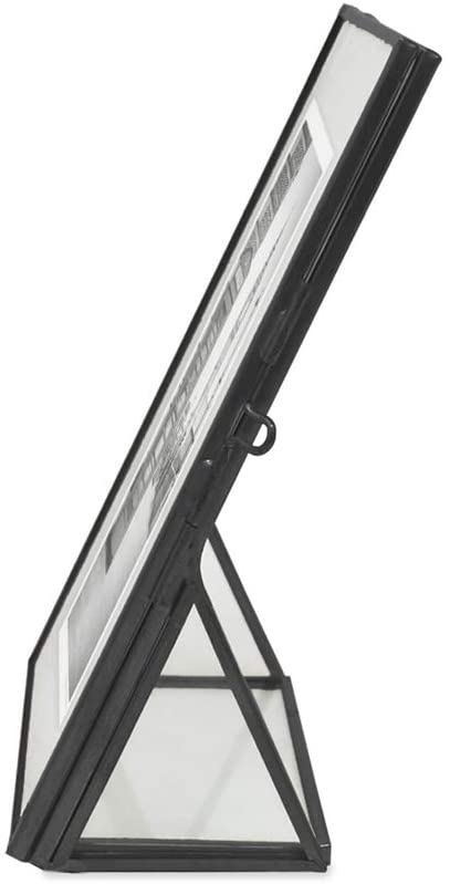 Nora Free Standing Metal Photo Frame (Black)