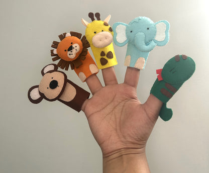 Namda Animal Finger Puppets (set of 5)