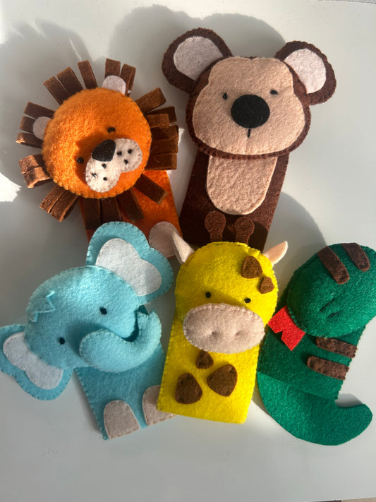 Namda Animal Finger Puppets (set of 5)
