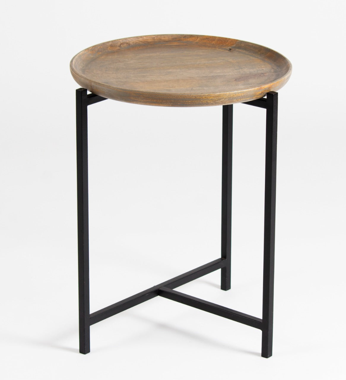 Inset Tray Top 3 Legs Accent Table