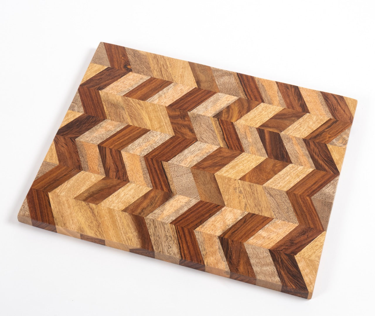 Lehar Herringbone Charcuterie Board