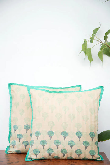 Blue Boota Cushion Covers Cotton (set of two)