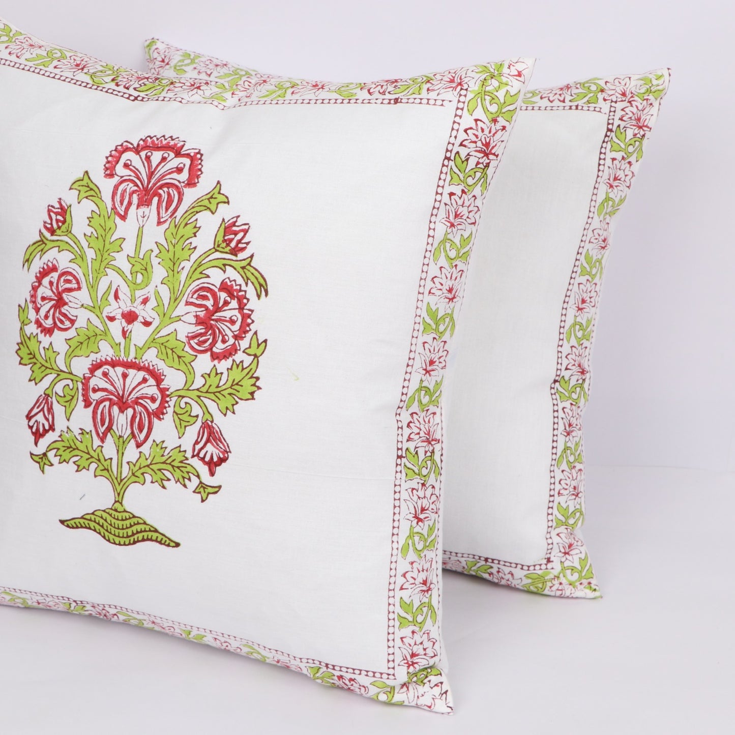 Block Boota Cotton Cushion Cover (set of two)
