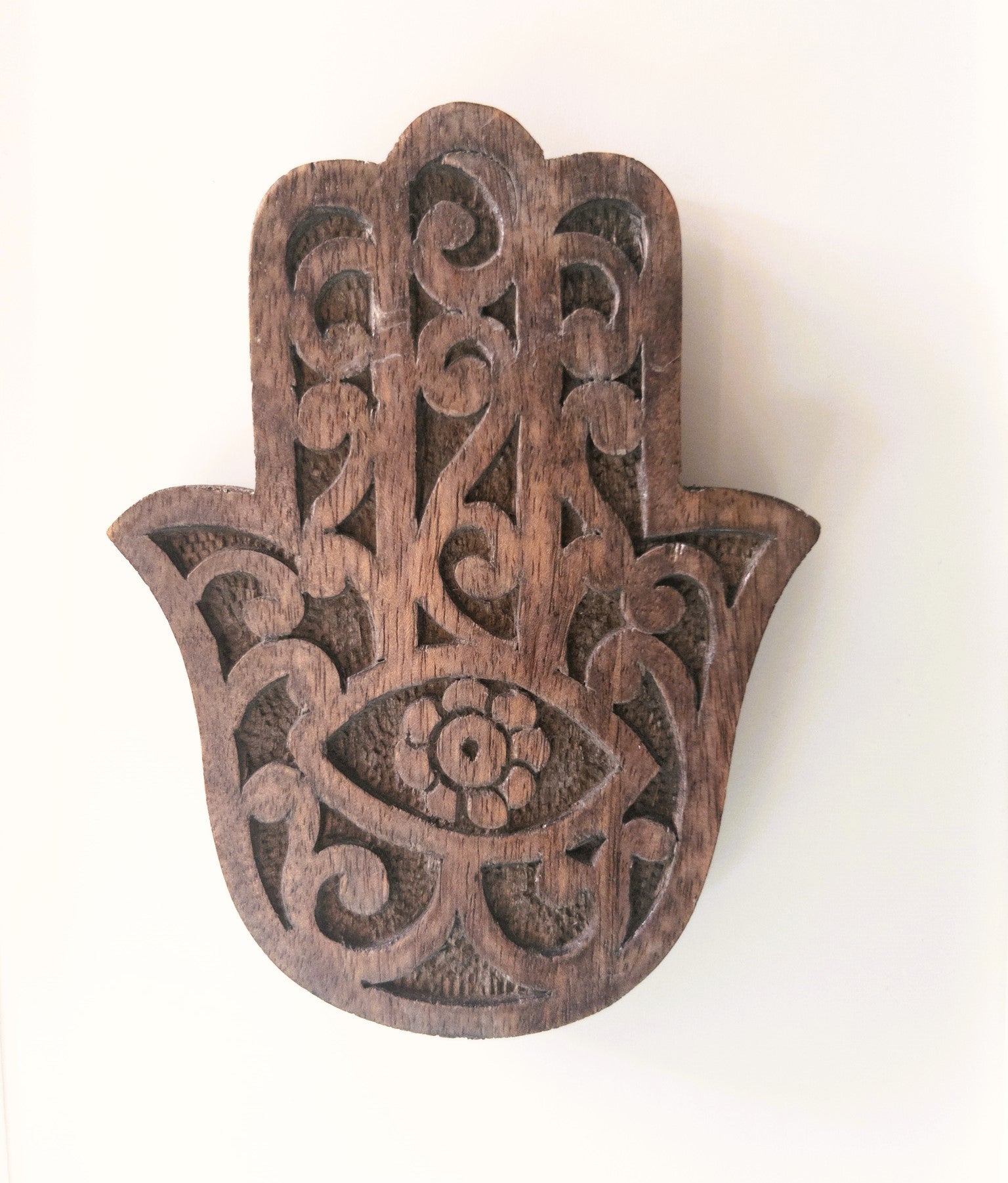 Hamsa Hand  wood (Wall Installation)