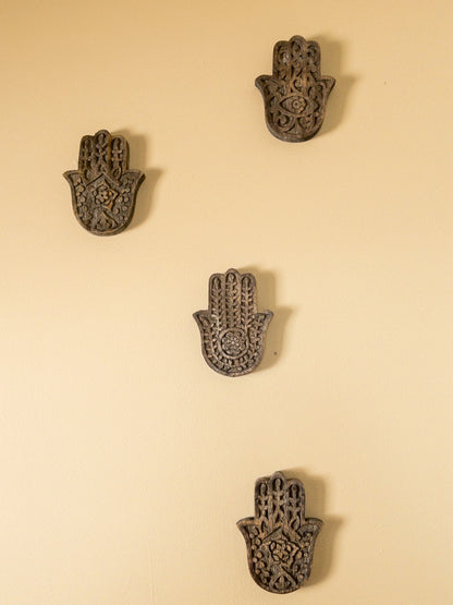 Hamsa Hand  wood (Wall Installation)